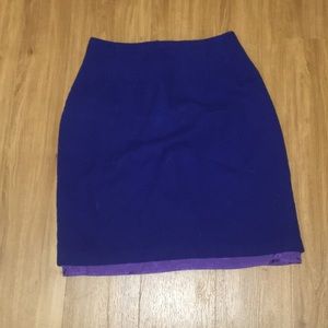 Dark Blue Skirt